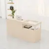 Balcão de Bar Estilo Vintage para Salão de Beleza, Caixa Registradora Tendência para Loja de Roupas Femininas, Recepção Pequena Retrô