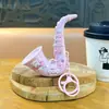 Llavero Creativo de Saxofón para Tocar Música Juguete Divertido para Descomprimir Estudiante Colgante Pequeño Accesorios para Bolsas Regalo Pequeño