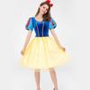 2022 Nuevos disfraces de Halloween Explosiones transfronterizas Cosplay Falda Blancanieves Disfraces de actuación para el Día del Niño