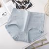 Roupa Íntima Feminina Algodão Puro Cintura Alta Tamanho Grande Algodão Antibacteriano Modelador de Barriga Levanta Bumbum Calcinhas para Meninas Jovens e de Meia Idade Atacado de Fábrica