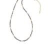 Collar apilado de piedra natural azul fresca, diseño de nicho de lujo ligero, cadena de clavícula sencilla y combinable de alta gama, accesorios para mujer