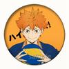 Vôlei Junior Insígnia Animação Periférico Hinata Shoyo Kageyama Feixiong Insígnia de Lata Bar Chi Atacado