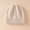 Gorro Cálido y Engrosado de Invierno 100% Cachemir Puro para Hombres y Mujeres Gorro de Lana Tejido Protección contra el Frío para Ciclismo al Aire Libre Gorro de Protección para los Oídos