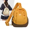 Nova mochila de viagem casual feminina, bolsa de peito versátil e leve, mini mochila de viagem para meninas, mini bolsa de mamãe