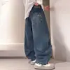 Ropa infantil jeans para niños primavera y otoño 2026 nuevos pantalones casuales de pierna recta para otoño para niños mayores pantalones largos de moda