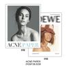 Accesorios de fotos de revista a todo color en inglés estilo ins álbum de fotos de moda decoración de sala de modelos con foto callejera en mano