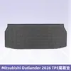 Adecuado para Mitsubishi Outlander 2026 Alfombrillas de coche 3D para todo tipo de clima de TPE