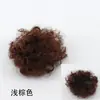 Bolsa para Peluca Afro Peluca de Fibra Química Africana Europea y Americana Bolsa para Cabello con Cordón de Oruga Flor de Bebé