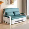 Cama dobrável durável multifuncional para apartamento pequeno, sala de estar, dupla, nova, sofá-cama retrátil de uso duplo individual 2024