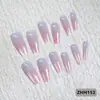 24 PIEZAS Colección de Arte para Uñas Bestseller Transfronterizo Navidad Halloween Flor Uñas Portátiles Ojo de Gato Halloween Piezas de Uñas Portátiles