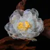 Accesorios DIY de Flores Flor de Organza Piezas de Flor Degradada Pistilo Central Flor Artificial Accesorios para Ropa Accesorios para Tocados Accesorios