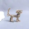 Chaveiro Pingente Acessório Dragão de Latão Nove Filhos Yaixi Taotie Decoração de Mesa Chaveiro de Carro Presente