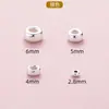 Prata Esterlina S925 Contas Espaçadoras Roda Bolha Meilong Feito à Mão Pulseira DIY Acessórios de Joias Contas de Ábaco Contas Soltas