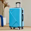 Maleta de Equipaje Duradera con Cerradura de Combinación, Maleta de Carrito de Gran Capacidad, Maleta de Viaje de Cabina de 20 pulgadas, Maleta de Equipaje con Logo Impreso al por Mayor