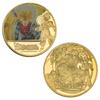 Monedas Conmemorativas de Dragon Ball Son Goku Vegeta Monedas de Anime Monedas de Metal Fundido Mercancía Regalos Coleccionables