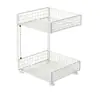 Estante de almacenamiento para cocina, organizador multifuncional para condimentos, estante de almacenamiento para frascos de especias, estante de especias de capas para encimera del hogar