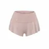 Estilo Deseo Puro Diseño de Cintura Plegable Shorts Deportivos Sueltos para Mujer Verano 2026 Correr Fitness Casual Yoga Shorts para Casa