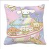 Nueva funda de almohada de perro de orejas grandes de dibujos animados lindos cojín de sofá cojín de animación cojín de cintura de felpa corta venta al por mayor