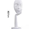 Silencio moderno simple es el mal de oro no hables adornos de obra de arte de resina escultura decoraciones de oficina sala de estar