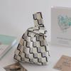 Bolso de punto, bolso de mano, bolso tipo cubo, bolso de mano, bolso tejido, bolso de mujer, bolso tipo chaleco, regalo sencillo