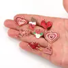 Accesorios para Joyería DIY San Valentín Amor Amor Colgante Aleación Pulsera Colgante Collar Llavero Colgante W379