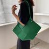 Bolso grande personalizado de verano 2021, nuevo bolso de hombro tejido de moda, gran capacidad, sencillo, estilo occidental, para mujer.