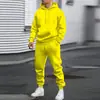 2025 Nuevo Traje de Otoño para Hombre Transfronterizo Sudadera Deportiva Casual para Hombre Conjunto de Dos Piezas Sudadera Holgada Ropa para Hombre Ahora