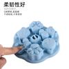 Molde para helado de silicona con forma de oso de Internet, ideal para el hogar, para hockey sobre hielo, café, caja esférica para helados, barra de hielo con tapa