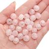 10 cuentas de jade teñidas al agua de imitación de vidrio de 8 mm, cuentas de muelle rotas, cuentas de cuentas, pulseras hechas a mano, accesorios de joyería, material al por mayor
