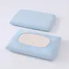 Tipo A Natural Refrigerante Hielo Piel Funda de Almohada Seda de Hielo Alta Elasticidad Mágica Funda de Almohada para Almohada de Látex Espuma Viscoelástica Irregular Universal