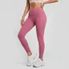 Calça de Fitness Fina Juyitang com Barra Antirrolamento, Cintura Alta, Bumbum Levanta e Sem Linha Frontal, Calça de Yoga