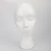Cabeça de Manequim de Espuma para Mulheres Molde de Cabeça Molde de Cabeça Peruca Chapéu Óculos Exibição Molde de Cabeça de Espuma Branca Cabeça de Manequim Atacado