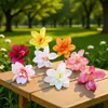 Flor de Orquídea Artificial Faixa de Cabeça para Noiva Adereços de Decoração para Cerimônia de Casamento Decoração Floral Flores Artificiais