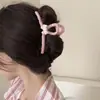 Pinza para el pelo con lazo dulce y femenino, tamaño grande, accesorio para el pelo de alta gama y exquisito, nuevo modelo 2026, adorno para el pelo con pinza de tiburón para la parte trasera de la cabeza