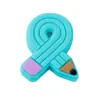 Las cuentas son un artículo de gran venta a través de las fronteras para el Día del Maestro. Cuentas de silicona con dibujos disponibles en stock para venta al por mayor de fábrica para cuentas de silicona DIY