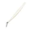 Pestañas Postizas, Pinzas para Pestañas, Pinzas Doradas con Forma de Pluma, Herramientas de Belleza Profesionales para Técnicos de Pestañas, Set de Pinzas para Pestañas, Pinzas Doradas con Forma de Pluma