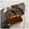 Bolso de Mano Pequeño Retro para Mujer Otoño e Invierno 2025 Nuevo Estilo Coreano Versátil Bolso de Hombro Moda Bolso Cruzado para Viajar