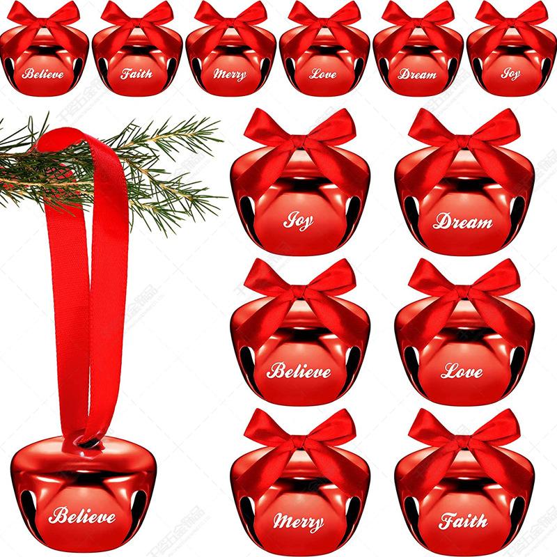 38MM丝带十字铃红色03