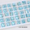 Taladro de uñas Dongzhou 10*8, corte de flor de hielo, taladro rectangular de ángulo recto con punta inferior, nuevo color recubierto, taladro de vidrio K9, venta al por mayor de fábrica