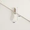 Faca Utilitária Simples Estilo Ins Mini Portátil Transparente Faca para Desembalar Encomendas Estudante Artesanato Escritório Faca de Papel