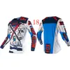 Camisetas Deportivas de Manga Larga para Correr en Verano para Hombre, Ropa para Descenso, Ropa de Ciclismo, Camisetas Transpirables para Bicicleta de Montaña, Ropa de Carrera