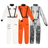 Fantasias de Halloween para Crianças, Adultos, Homens e Mulheres, Performance Cosplay, Trajes Espaciais, Roupas de Astronauta, Roupas de Piloto
