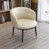 Respaldo sala de estar tela extra mesa y silla hogar Arte moderno silla sencilla balcón sencillo Nórdico ligero lujo europeo mesa de comedor juego de sillas de comedor