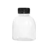 Botella de té de leche desechable comercial de plástico PET grado alimenticio empaque taza regordeta Yangzhi Ganlu botella de bebida de jugo