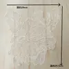 Accesorios de Vestido de Novia Bordados con Hilo de Pescado de Alta Gama Parche Blanco Aplique Parche para Decoración de Ropa DIY