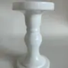 Estilo francês estilo luxo leve Coluna romana Castiçal quarto casa simples vela Castiçal decoração romântica decoração de mesa