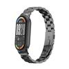 Adequado para Pulseira Xiaomi Mi Band 11, Material de Aço Inoxidável Sólido 304 de Três Contas, Pulseira Xiaomi Mi Band 10/9/8