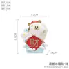 Ímã de Geladeira de Resina de Besta Pingando Festiva Adesivo Magnético Mascote de Quanzhou Criativo Cultural Decoração de Casa Ímã de Mensagem