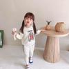 Conjunto de Ropa de Primavera para Niñas 2026 Nuevo Estilo para Niños de 2 a 8 Años Dibujos Animados Casual Conjunto de Dos Piezas para Niñas Elegante Conjunto de Ropa para Bebé