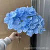 Flores Artificiales, Ramo de Hortensias de 5 Cabezas, Verano Interminable, 27 Piezas, Materiales Florales para Decoración de Bodas y Hogar, Flores de Cinco Cabezas